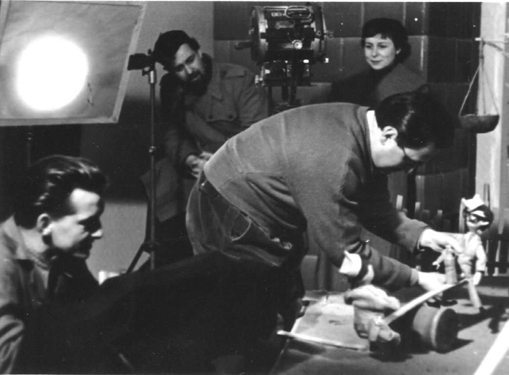 Abbildung 1 ( Kurt Weiler beim Animieren)