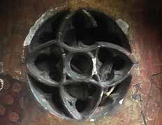 Figure 4: Detail of Figure 2, showing opening with visible relicswith visible relics.