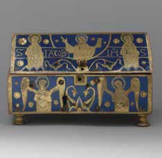 Figure 7: Reliquary casket; Limoges (France), c. 1200-1220.