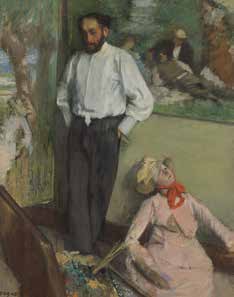 Abbildung 1: Edgar Degas, Porträt von Henri Michel-Lévy, 1878/1879