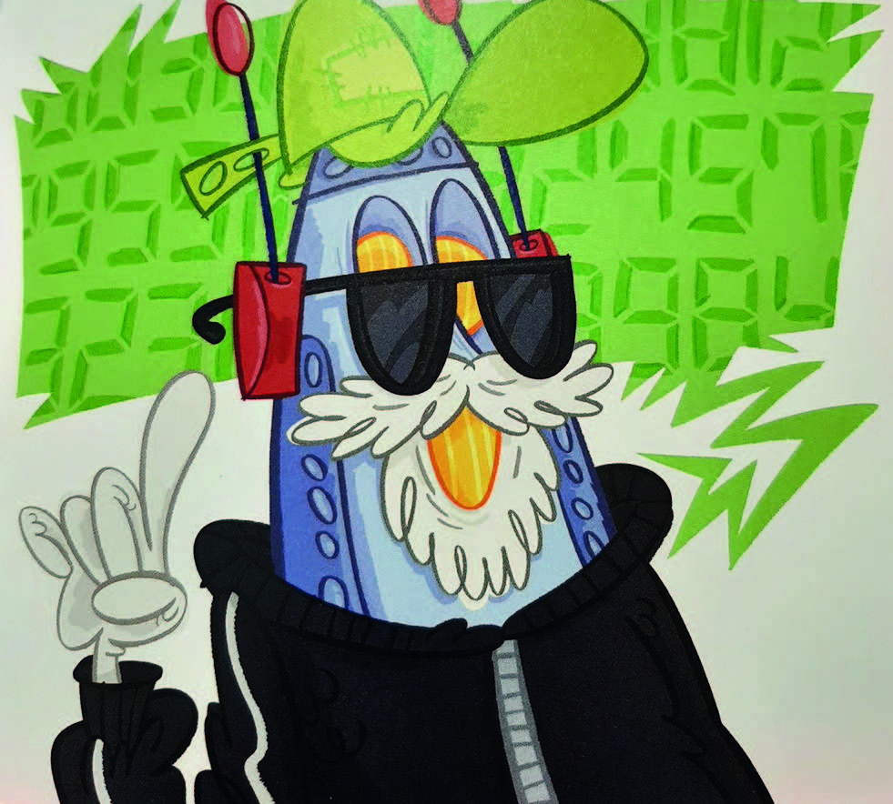 Abbildung 3: Cover „Mein Onkel der Roboter