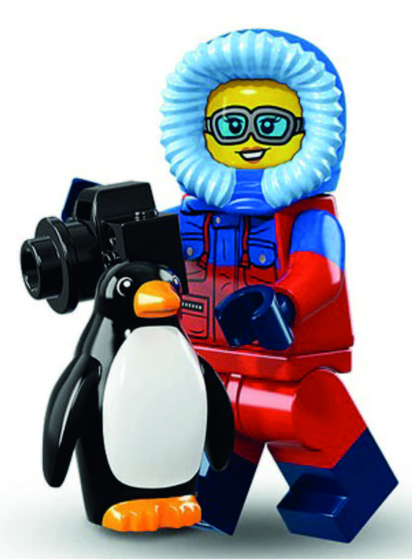 Figure 1: Wildlife Photographer Minifigure