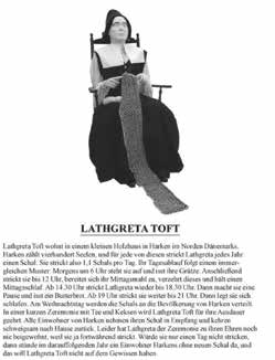 Abbildung 4: Lathgreta Toft (Begleitheft
zur Ausstellung Mondo Cane, S. 14