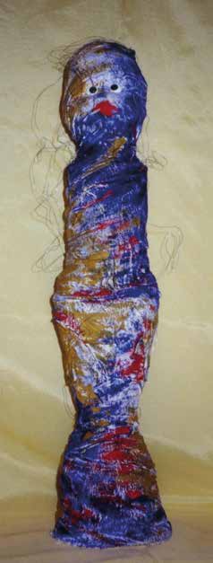 Blaue Mumie