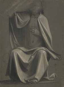 Abbildung 3: Fra Bartolomeo, Studie für die
Figur des Christus in Das Jüngste Gericht,
1499/1500