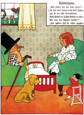 Abbildung 2 (Kinderhumor - Kinderszene 1906)