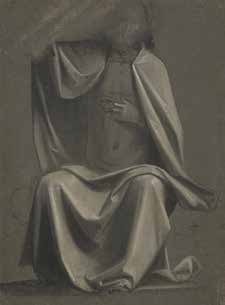 Abbildung 3: Fra Bartolomeo, Studie für die
Figur des Christus in Das Jüngste Gericht,
1499/1500