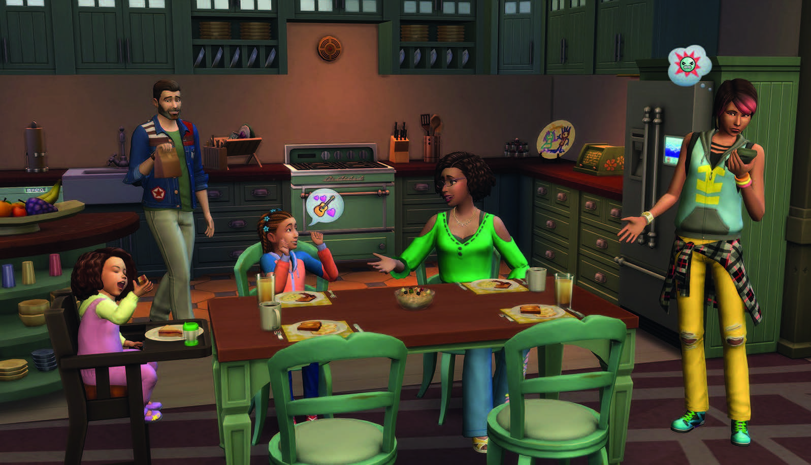 Figure 3: Sims’ family (The Sims 4)